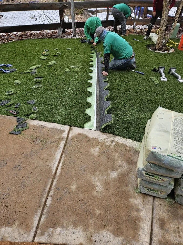 Professional yard cleanup service for homes in Denver, CO by RockSolid Turf and Landscape