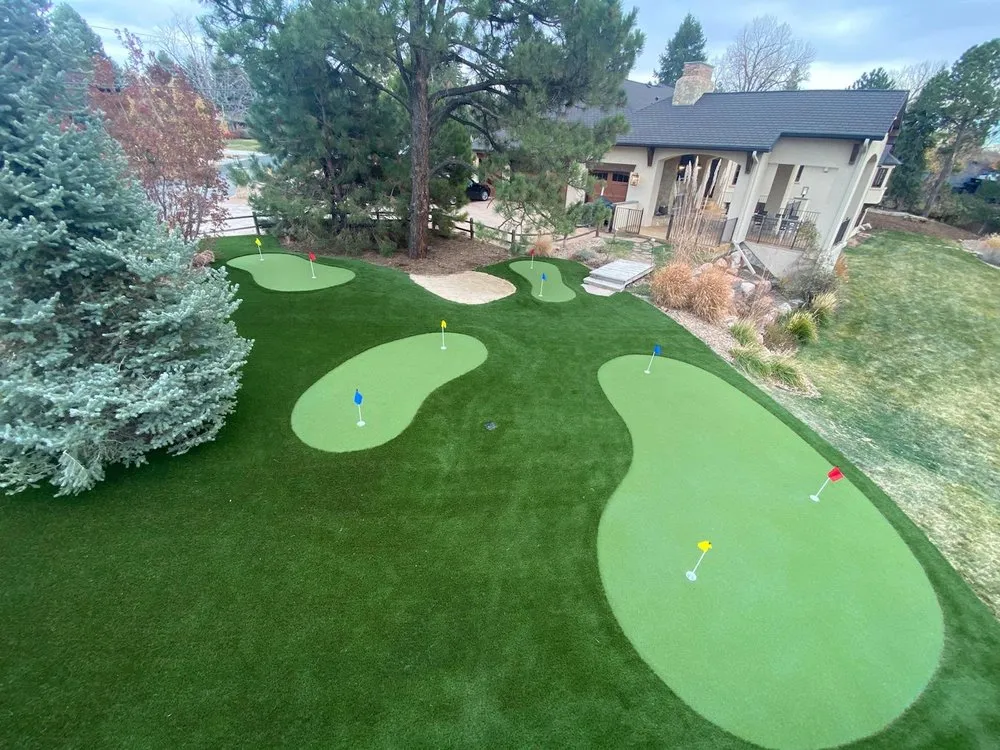 Custom landscape design with custom design in Denver, CO by RockSolid Turf and Landscape