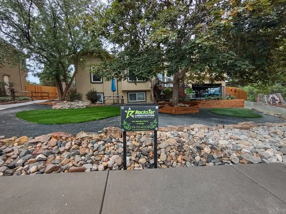 Top-rated yard cleanup service in Colorado Springs, CO by Rockstar Landsculpting