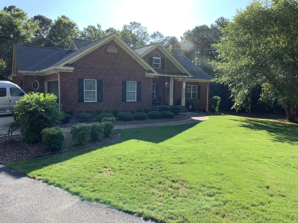 Custom landscape design for year-round maintenance across Covington, GA - Rockstar Lawn Care