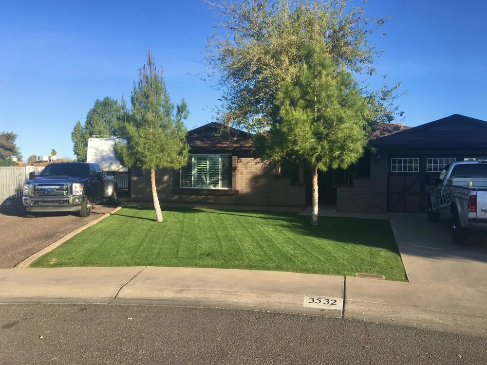 Local landscape installation in Peoria, AZ - Rockwell Landscape Maintenance