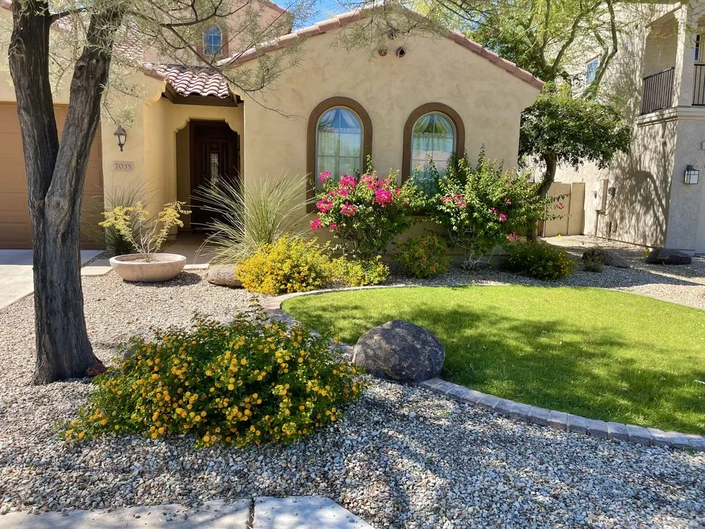 Top-rated garden landscaping near you in Peoria, AZ by Rockwell Landscape Maintenance