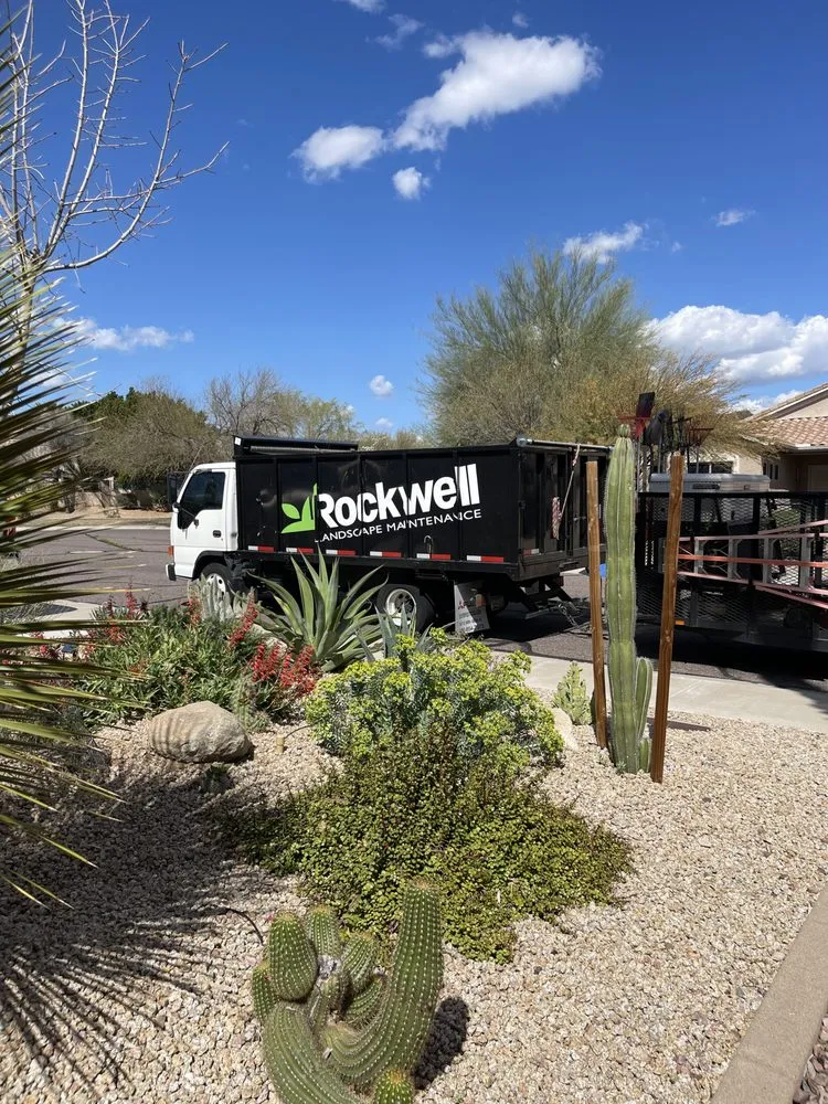 Professional lawn care service experts serving Peoria, AZ - Rockwell Landscape Maintenance