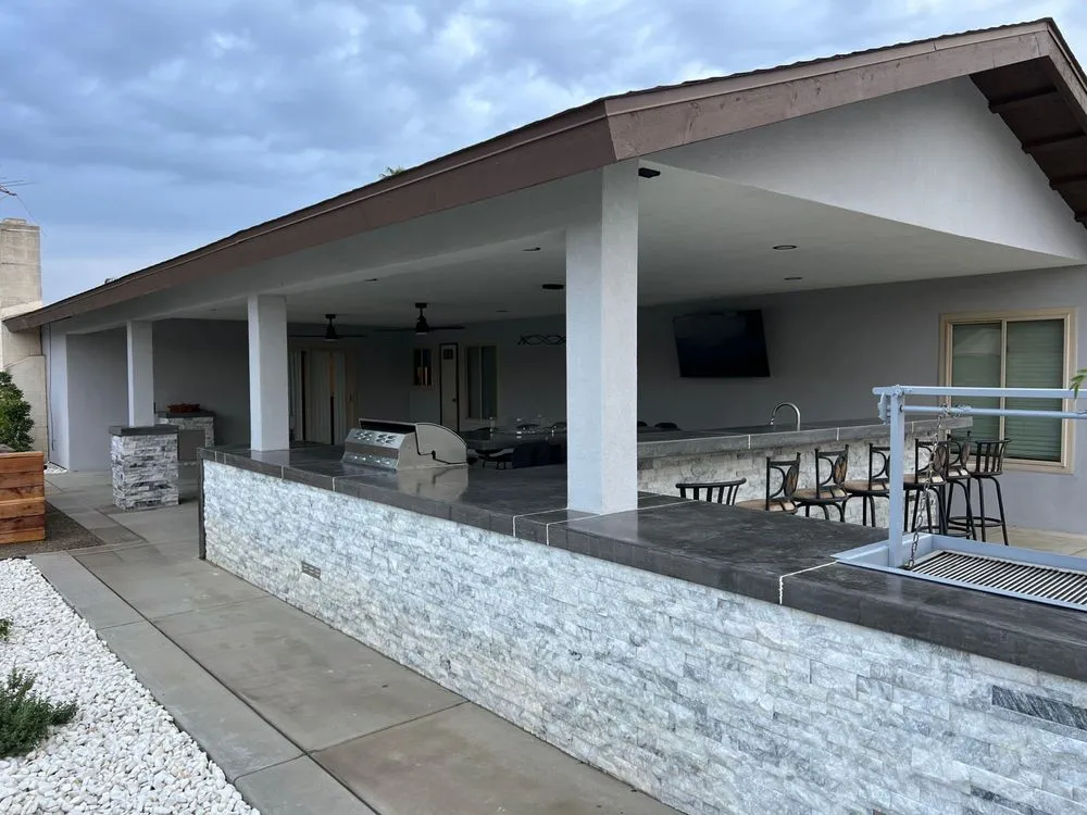 Professional residential landscaping near you across Bakersfield, CA - Rocky Concrete