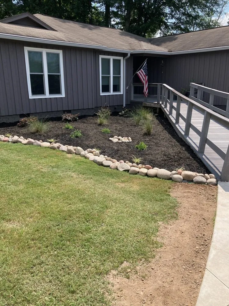 Custom landscape installation near you in Thomson, GA by Rocky Creek Lawncare & Landscaping