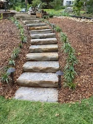 Rocky Creek Lawncare & Landscaping Logo