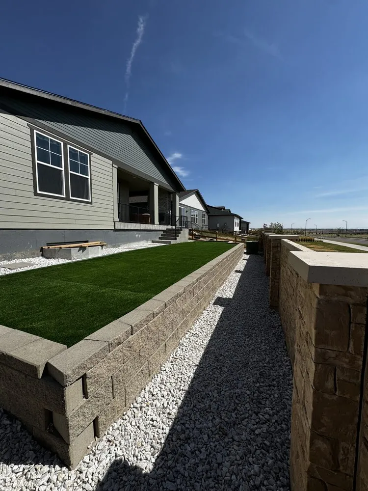 Expert residential landscaping for homes across Bennett, CO - Rocky Mountain Construction