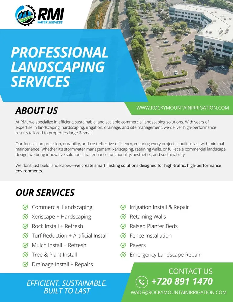 Affordable landscape installation experts serving Thornton, CO - Rocky Mountain Irrigation