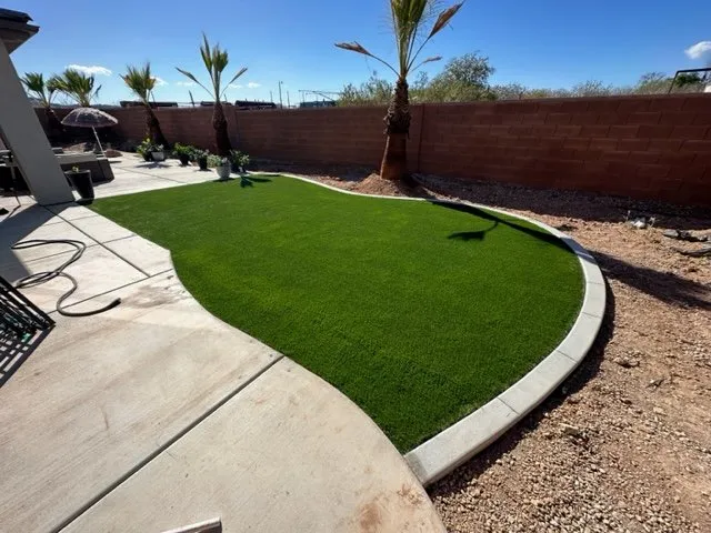 Custom landscape design for beautiful yards in Saint George, UT by Rocky Mountain Landscaping And Concrete