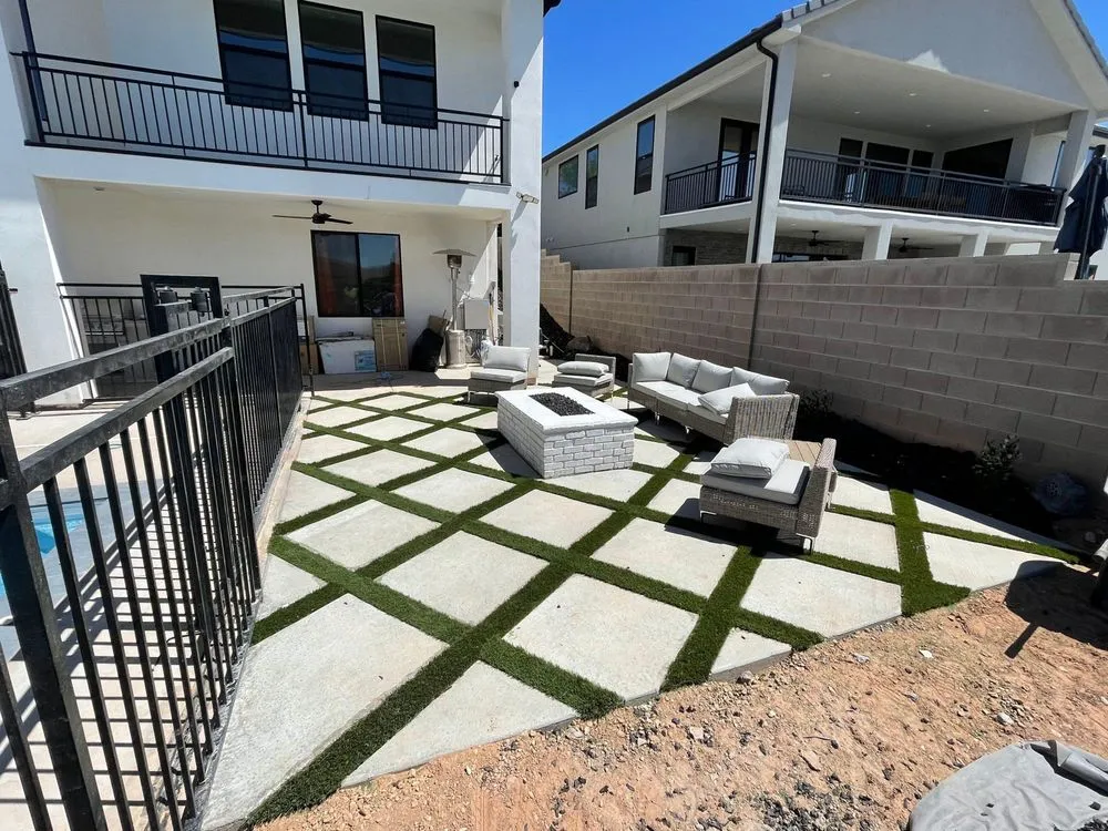 Affordable yard maintenance in Saint George, UT by Rocky Mountain Landscaping And Concrete