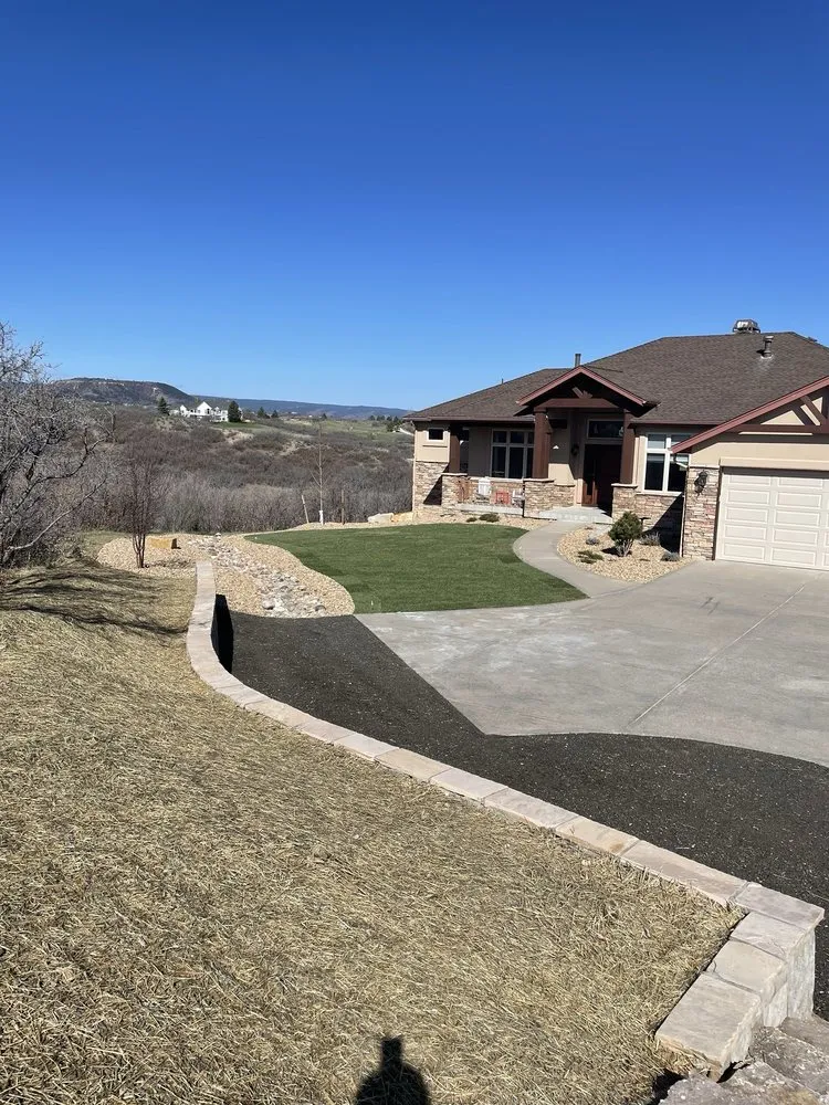 Local garden landscaping in Parker, CO - Rocky Mountain Pond and Waterfall