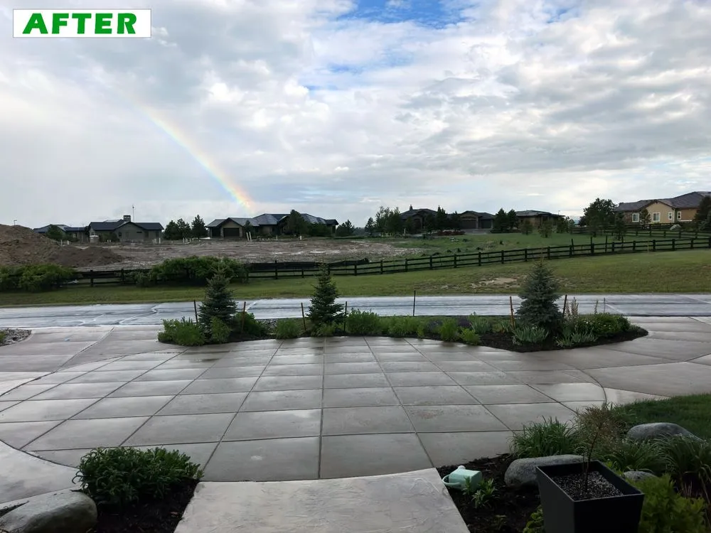 Affordable outdoor landscaping with custom design in Parker, CO by Rocky Mountain Pond and Waterfall