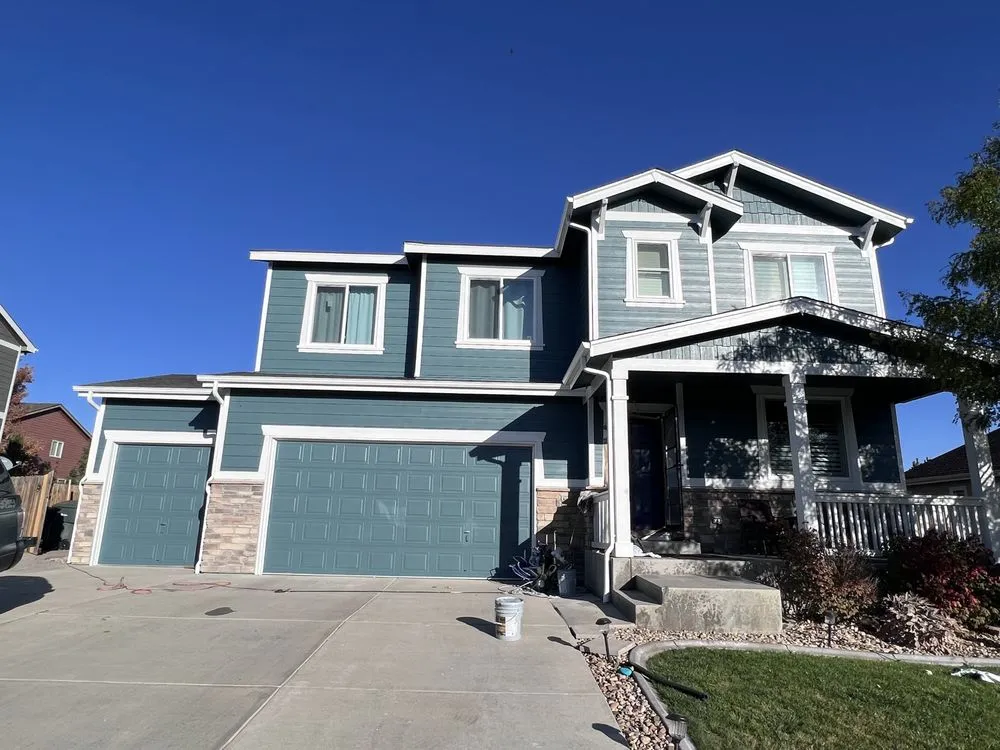 Professional residential landscaping in Aurora Highlands, CO by Rocky Mountain Snow & Painting