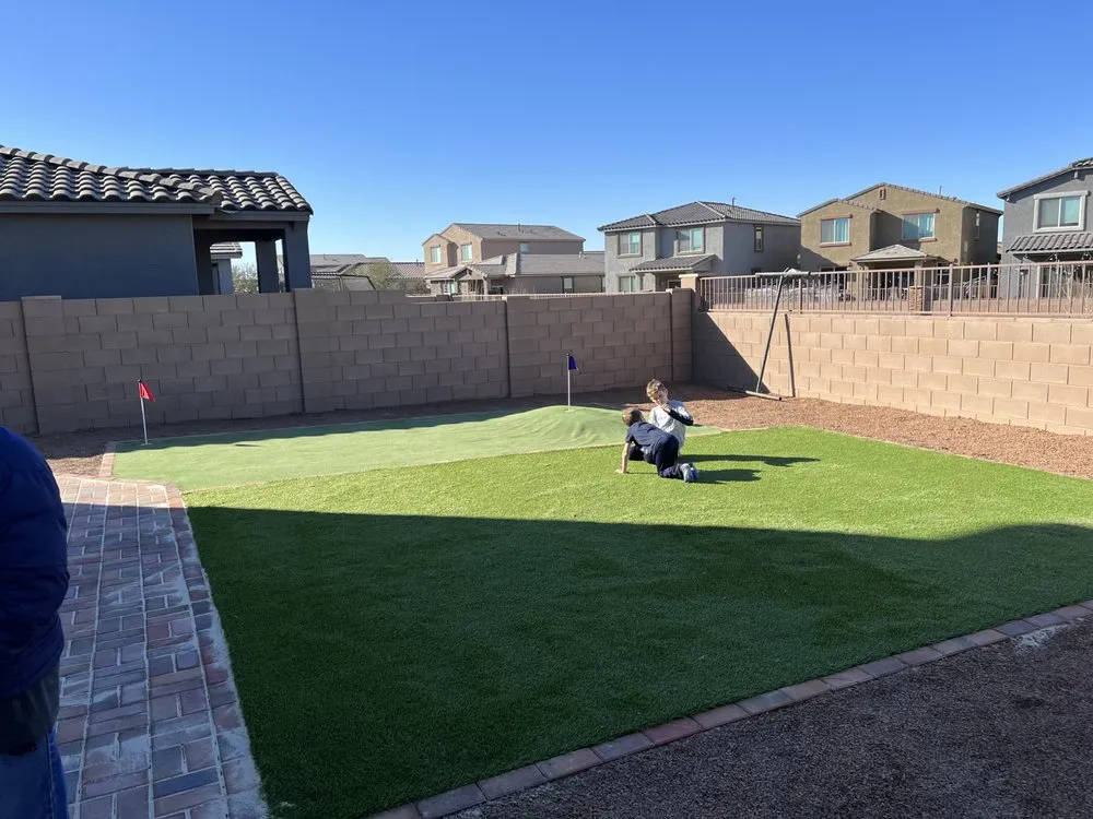 Affordable outdoor landscaping for residential properties in Catalina, AZ by Rocky Point Landscaping & Construction