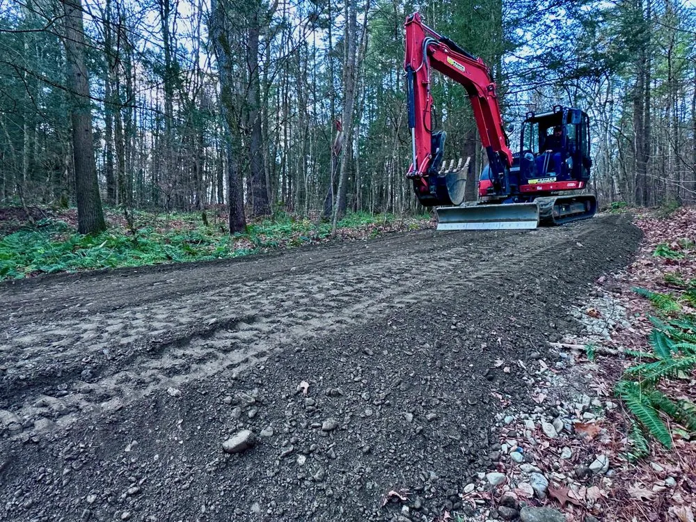 Custom landscape installation for outdoor upgrades across Lee, MA - Rocky Ridge Excavation