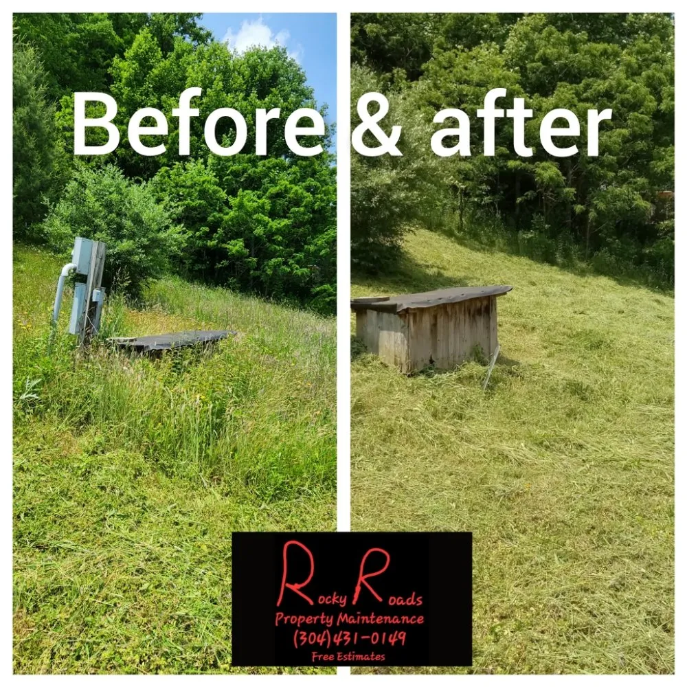 Professional landscape installation for beautiful yards in Princeton, WV by Rocky Roads Property Maintenance