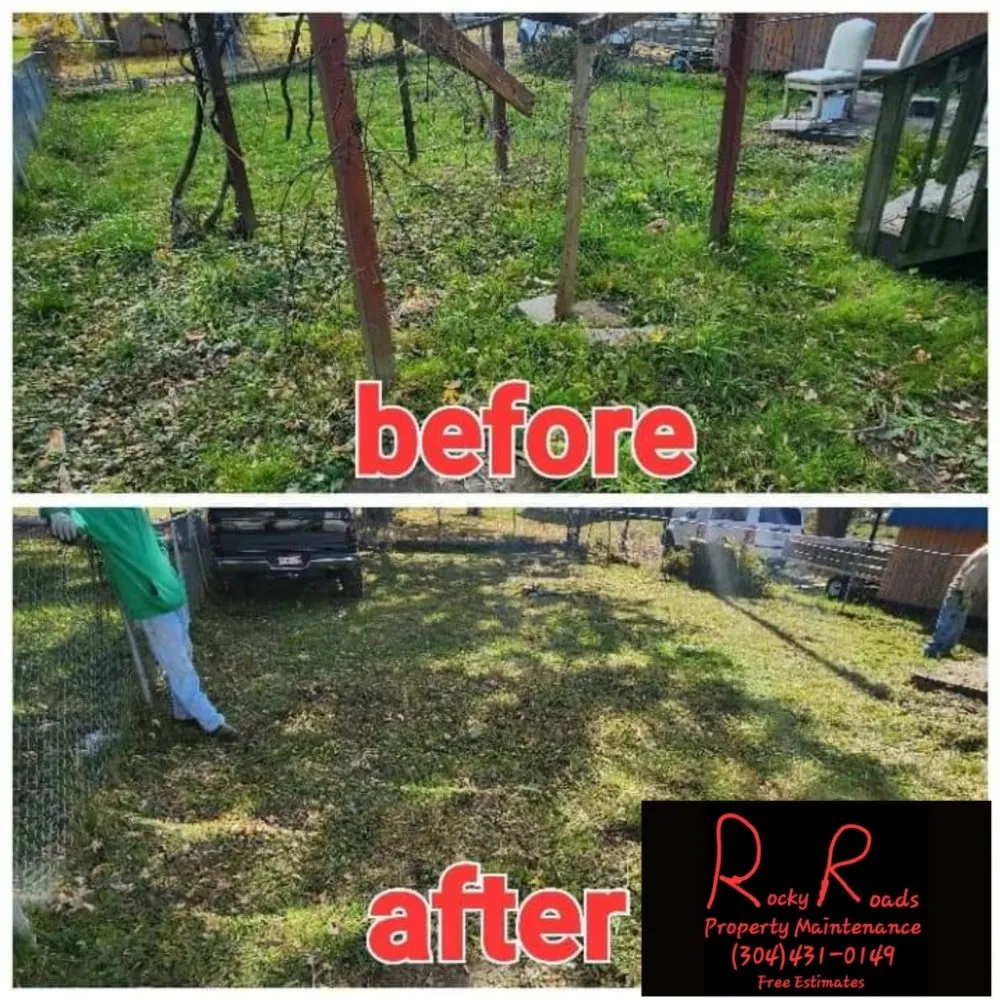 Professional yard maintenance in Princeton, WV by Rocky Roads Property Maintenance