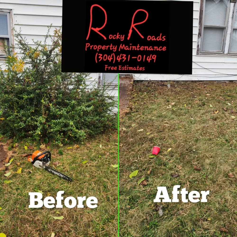 Expert landscaping services for beautiful yards in Princeton, WV by Rocky Roads Property Maintenance