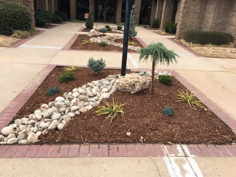 Custom yard maintenance in Tulsa, OK by Rocky Terrain Landscape