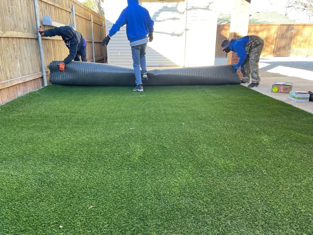 Custom yard cleanup service for homes in Lubbock, TX by Rocky's Construction