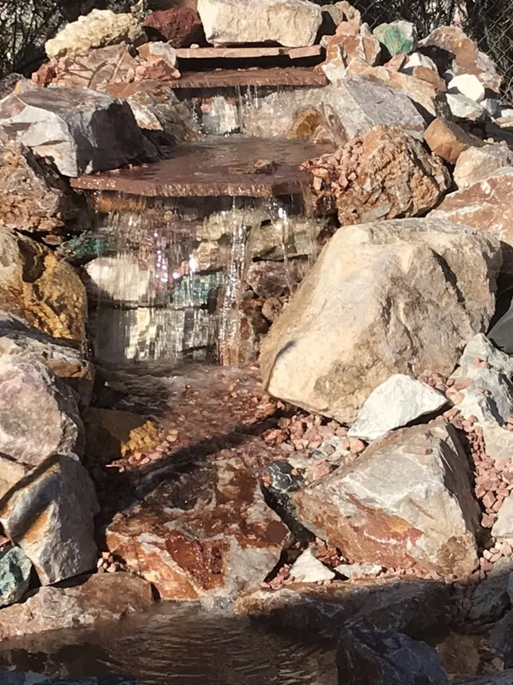 Top-rated yard maintenance with custom design in Hesperia, CA by Rodas Koipond & Landscape