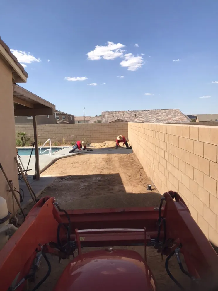 Affordable residential landscaping for residential properties in Hesperia, CA by Rodas Koipond & Landscape