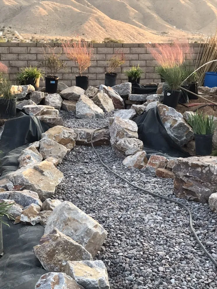 Local yard cleanup service near you across Hesperia, CA - Rodas Koipond & Landscape