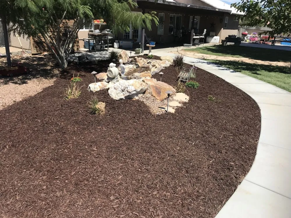 Affordable lawn care service in Hesperia, CA by Rodas Koipond & Landscape