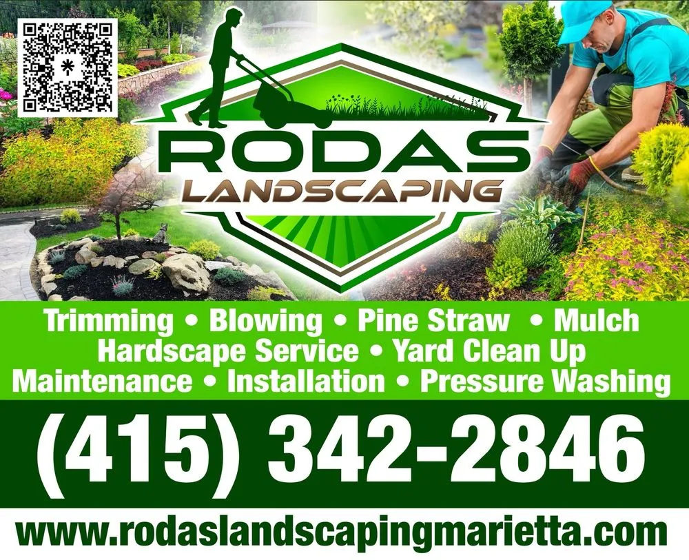 Reliable garden landscaping with custom design in Marietta, GA by Rodas Landscaping