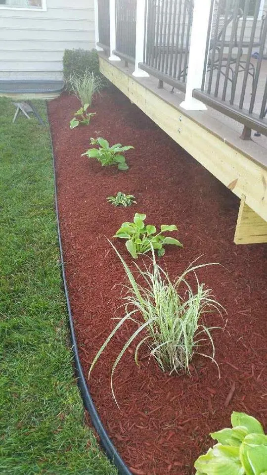 Local landscape installation with custom design in Funkstown, MD by Rodgers Lawn Care