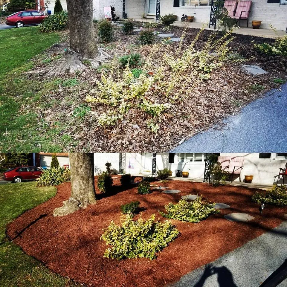 Affordable outdoor landscaping with custom design in Funkstown, MD by Rodgers Lawn Care