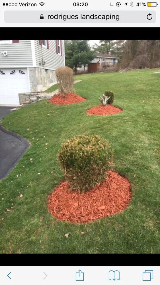 Expert lawn mowing service with custom design across Danbury, CT - Rodrigue's Landscaping