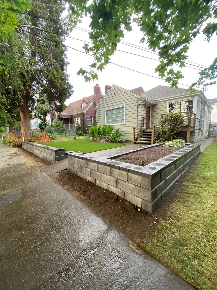 Top-rated outdoor landscaping for residential properties in Monroe, WA by Rodriguez Construction