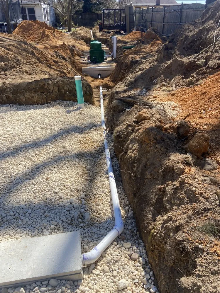 Custom outdoor landscaping in Vineland, NJ by Rodriguez Excavating & Landscaping