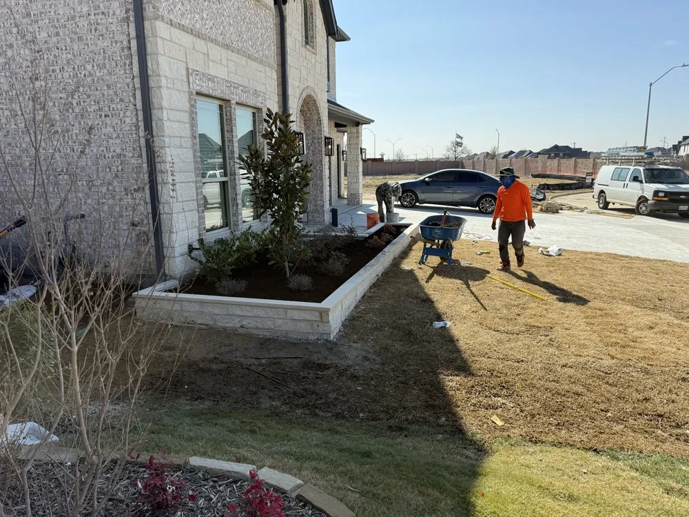 Custom yard cleanup service in Lewisville, TX - Rodriguez fences Installation