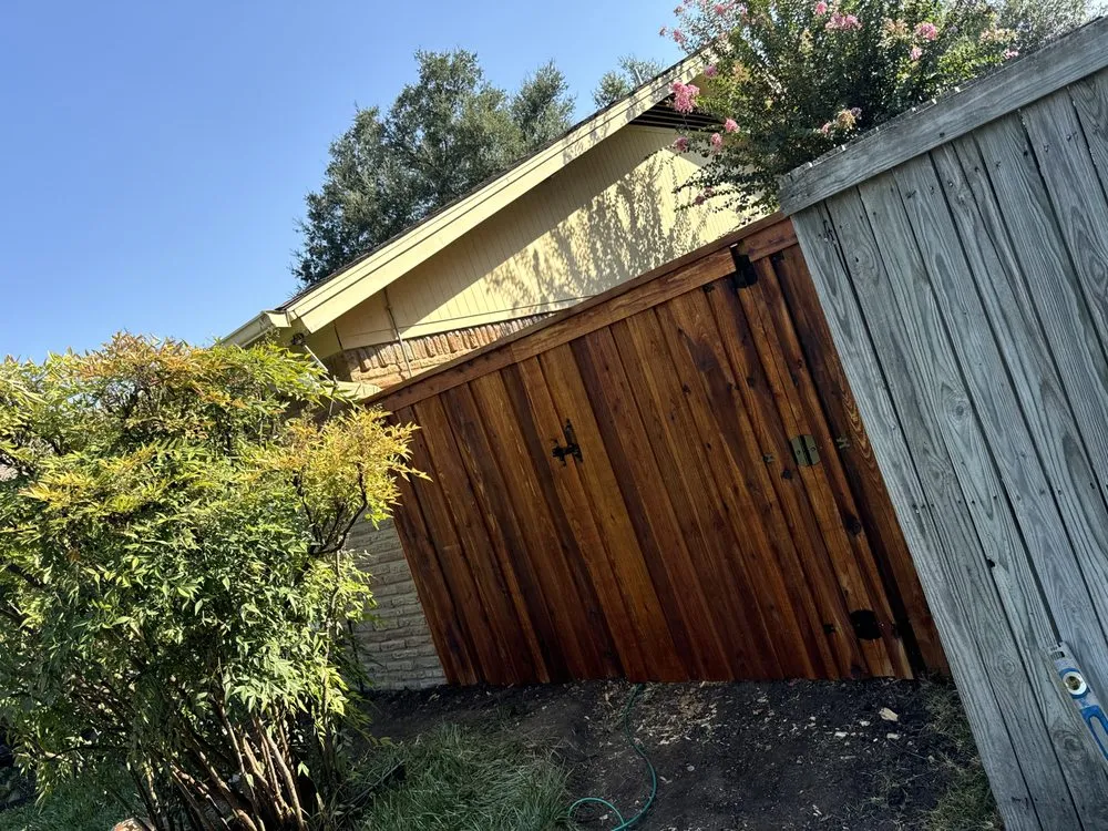Custom outdoor landscaping in Lewisville, TX - Rodriguez fences Installation