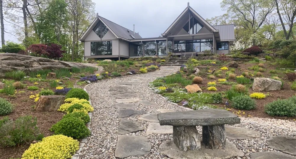 Top-rated lawn care service for homes in Stamford, CT by Rodriguez Garden and Stone