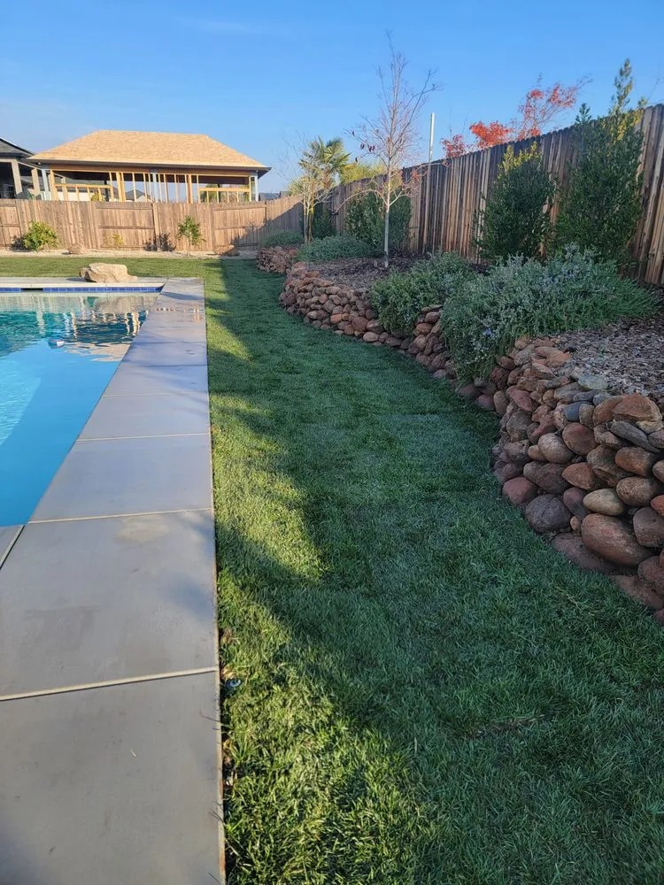 Local lawn mowing service in Yuba City, CA by Rodriguez Landscape Service's