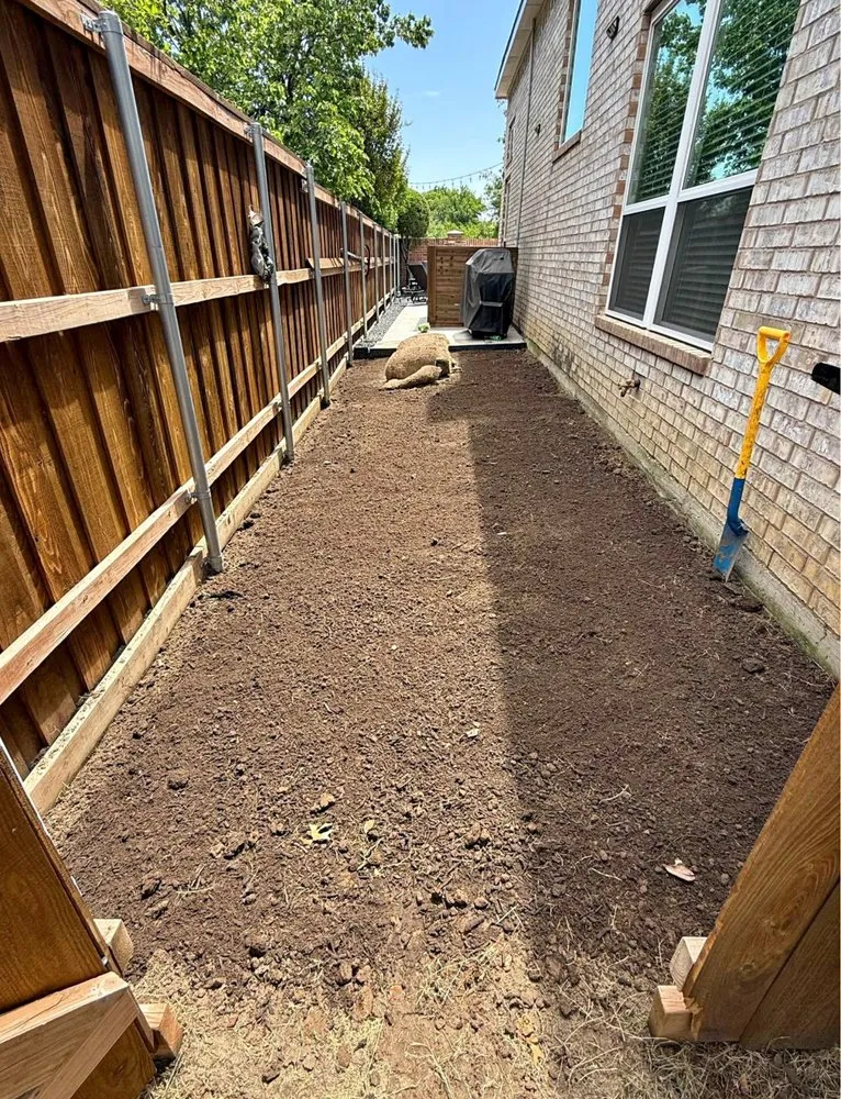 Custom garden landscaping in Plano, TX by Rodriguez Landscaping & Irrigation