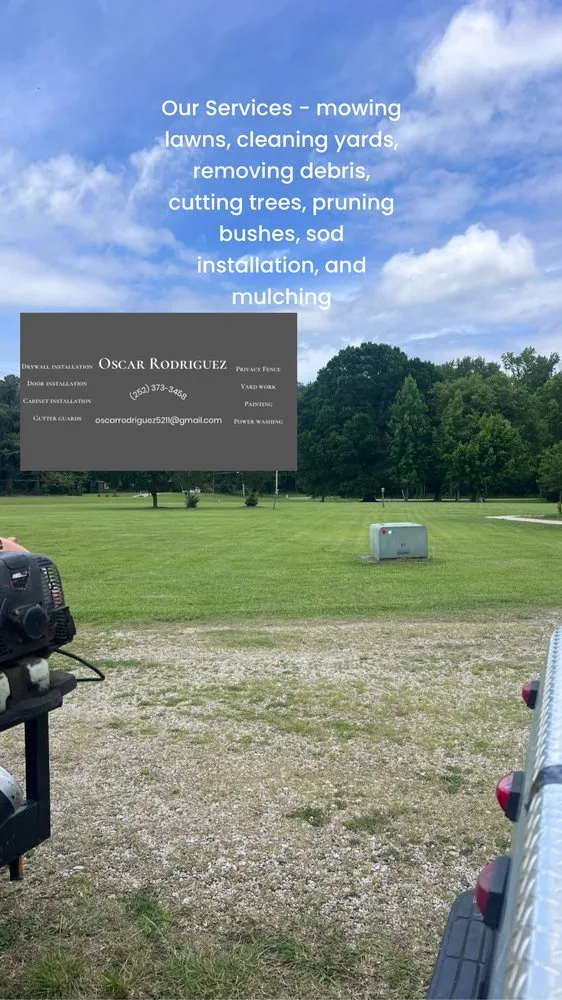 Expert lawn mowing service in Wilson, NC - Rodriguez Landscaping and Services