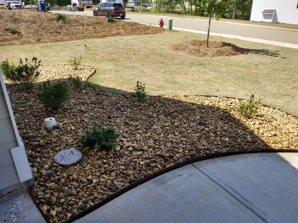 Custom landscape installation in Carrollton, GA - Rodriguez Landscaping and Tree Work