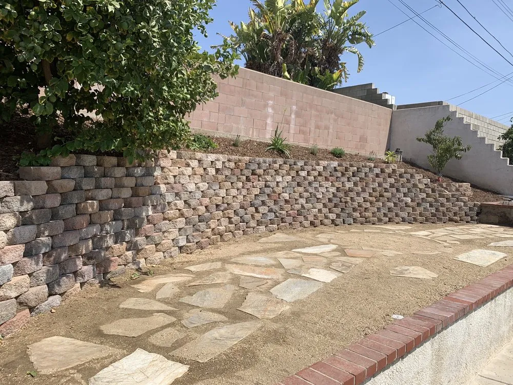 Local landscape installation in Bloomington, CA by Rodriguez Landscaping