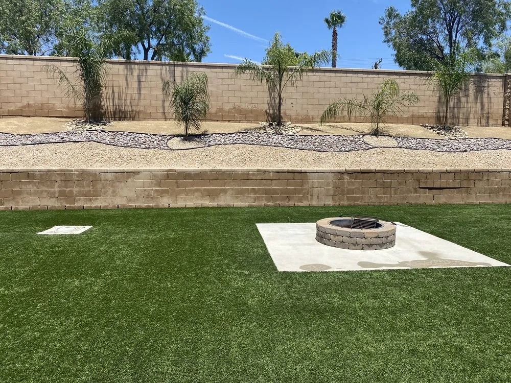 Expert residential landscaping in Bloomington, CA by Rodriguez Landscaping