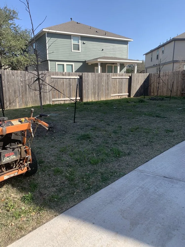 Custom residential landscaping for homes in Georgetown, TX by Rodriguez Landscaping