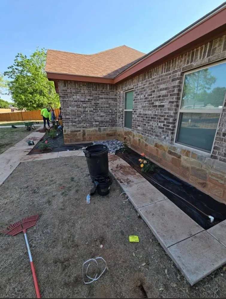 Expert landscape installation for beautiful yards in Frisco, TX by Rodriguez Landscaping Irrigation
