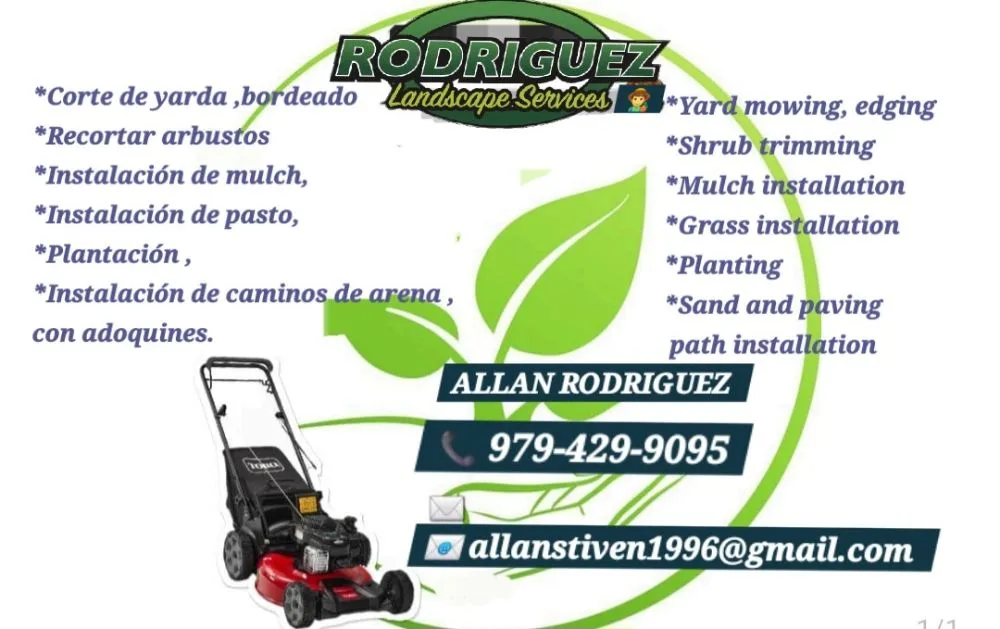 Affordable landscape installation in Pasadena, TX by Rodriguez Landscaping