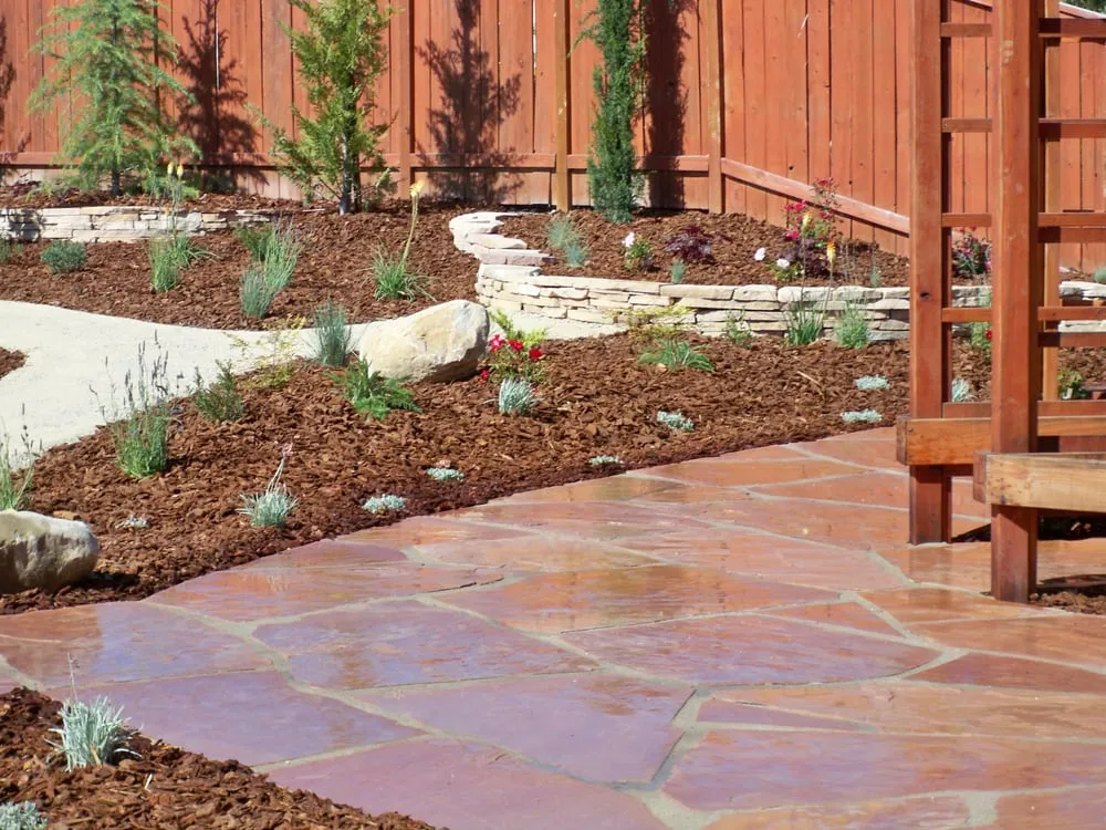 Affordable garden landscaping for homes in Paso Robles, CA by Rodriguez Landscaping