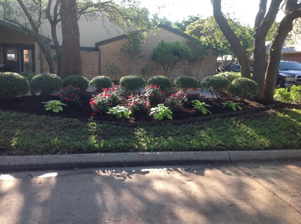 Local landscape design near you in Rowlett, TX by Rodriguez Landscaping