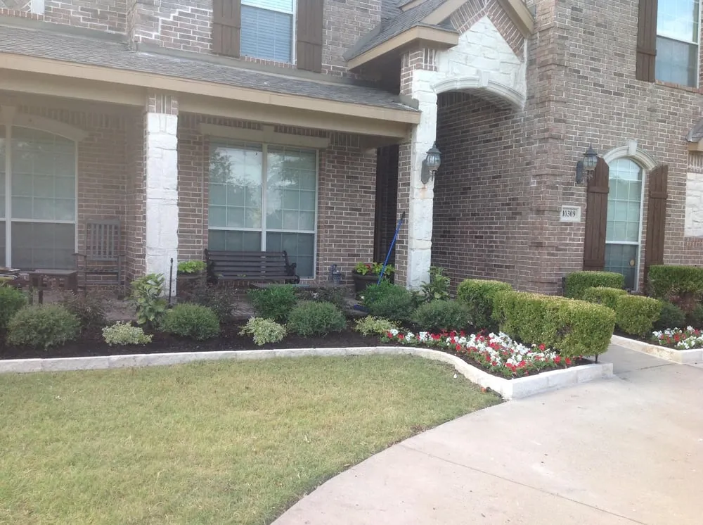 Professional garden landscaping experts serving Rowlett, TX - Rodriguez Landscaping