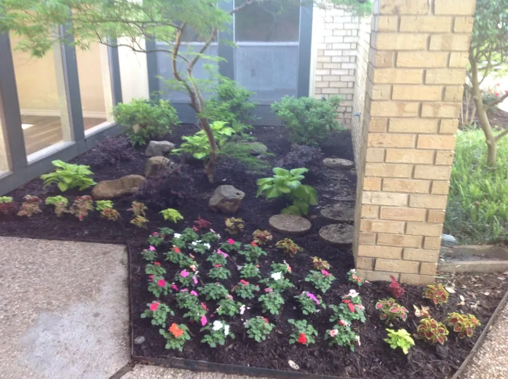 Local landscape design in Rowlett, TX by Rodriguez Landscaping